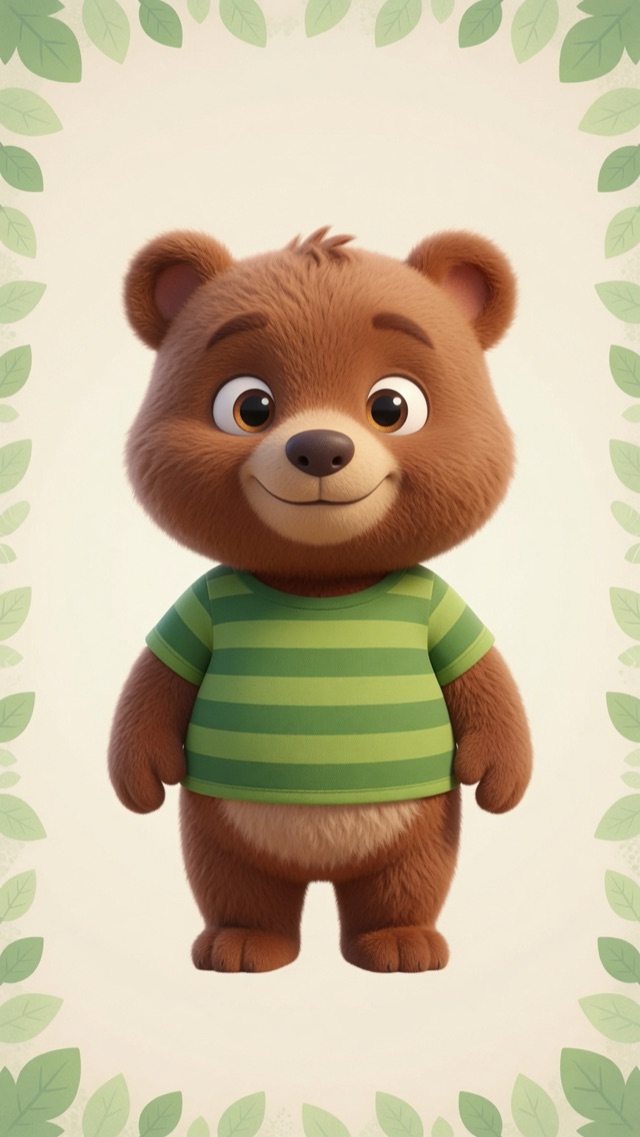 Huggy, a warm and gentle bear