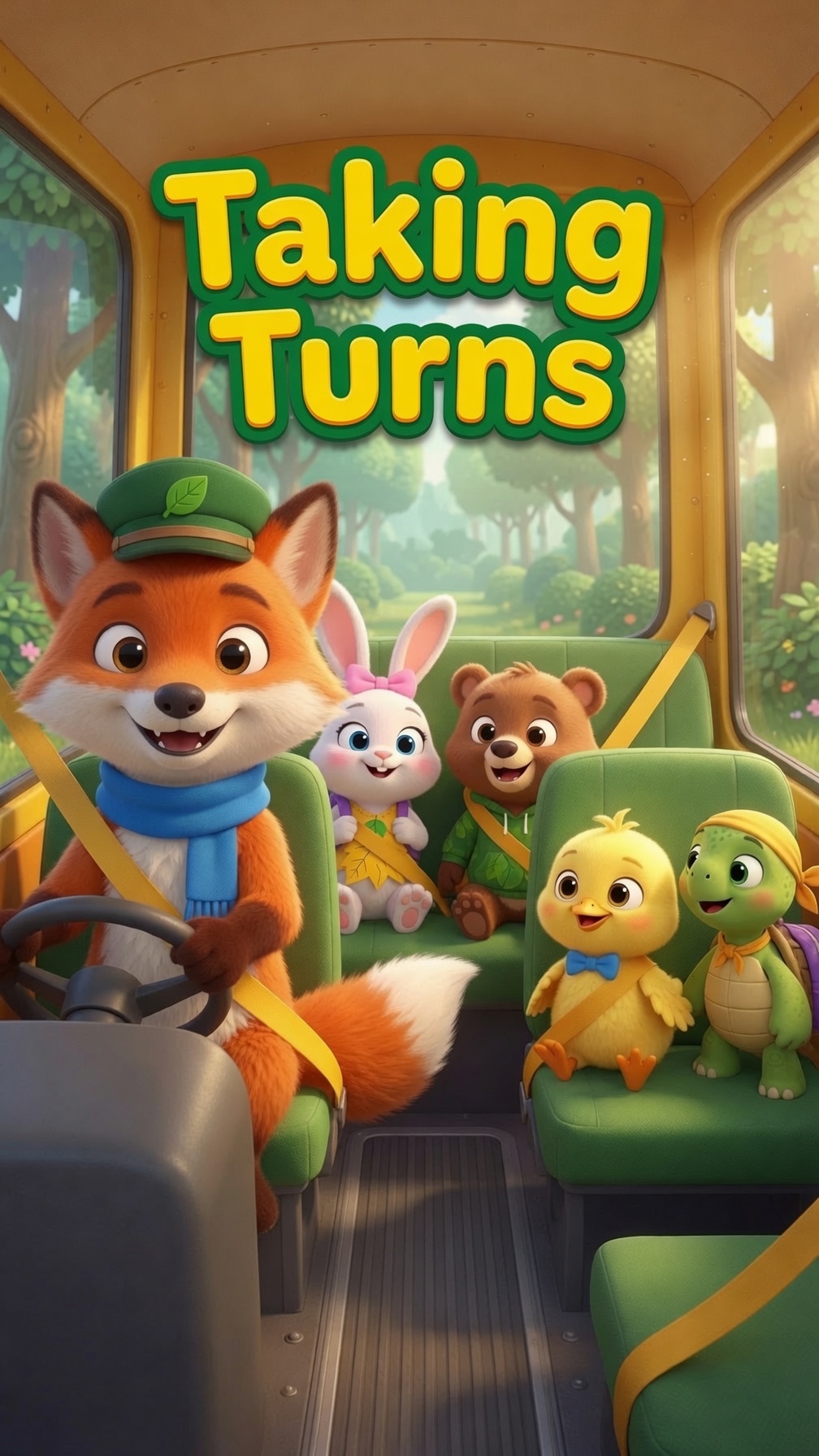 Taking Turns on the Forest Bus episode cover